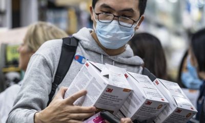 Face masks sold out in china