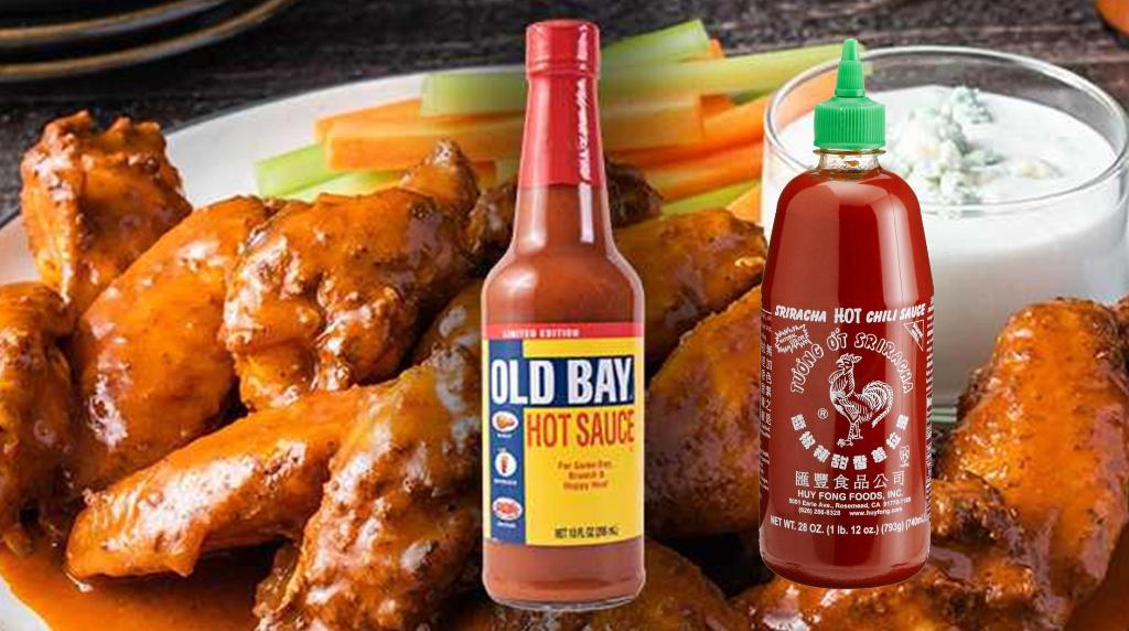 Sriracha or Old Bay Hot Sauce