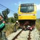 motorcycle hit by train in pattaya