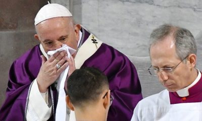 pope coughing