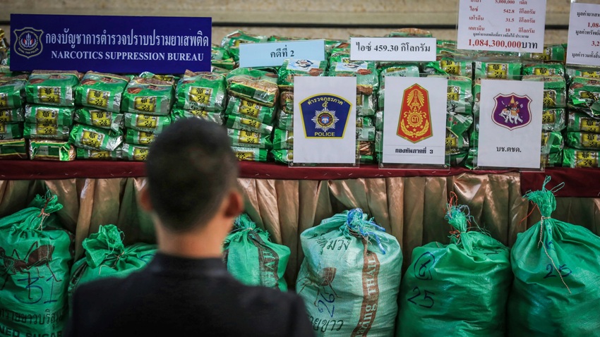 UNODC, Border Police, Drugs, Thailand