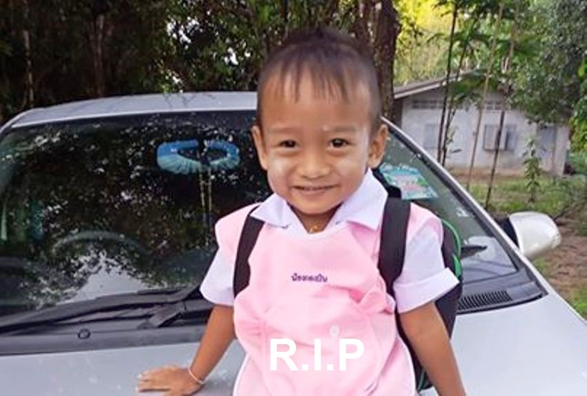 Toddler, School Van, Thailand