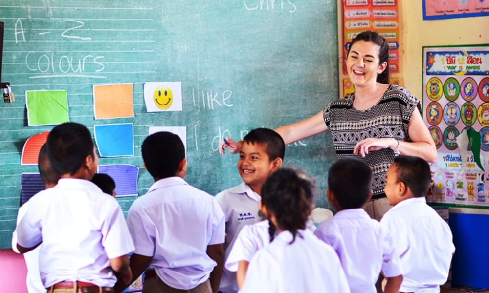 Thailand, Teachers, English