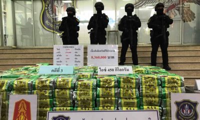 Thailand, Narcotics Suppression Police, NSB, Major Drug Bust,