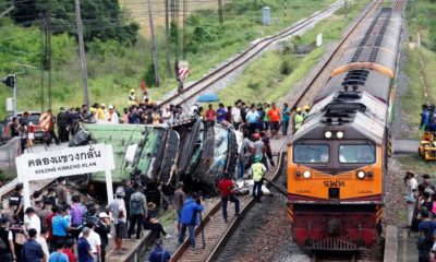 Thailand, Railroad, crossing, Accident