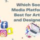 Which Social Media Platforms are Best for Artists and Designers?