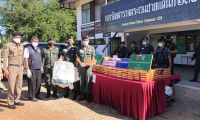 Border Police Seize 480 kilograms of High Grade in Northeastern Thailand