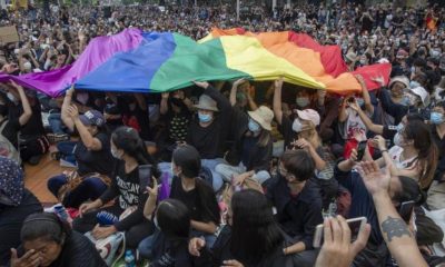 Thailand, Thai, LGBT Community and Anti-Government Protesters Unite