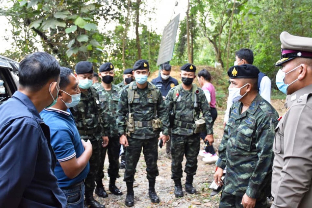 Third Army commander Lt Gen Apichet Suesat, in charge of the northern region