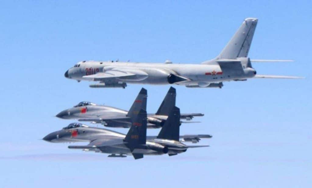 China Escalates Flights of Combat Aircraft Over Taiwan's Airspace