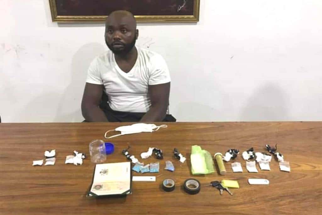 Nigerian Man Busted in Phuket Selling Crystal Meth, Cocaine and Ecstasy