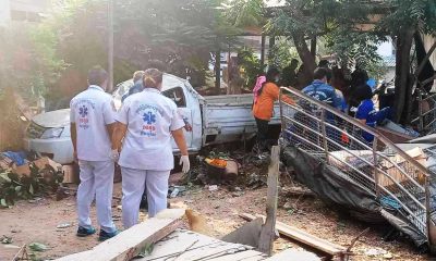 northern Thailand, police, crash, truck