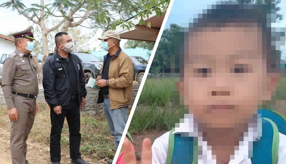 Police in Chiang Rai Hunt for the Killer of Seven Year Old Boy