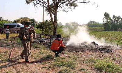 Man Commits Suicide by Setting Himself Afire at Local Temple