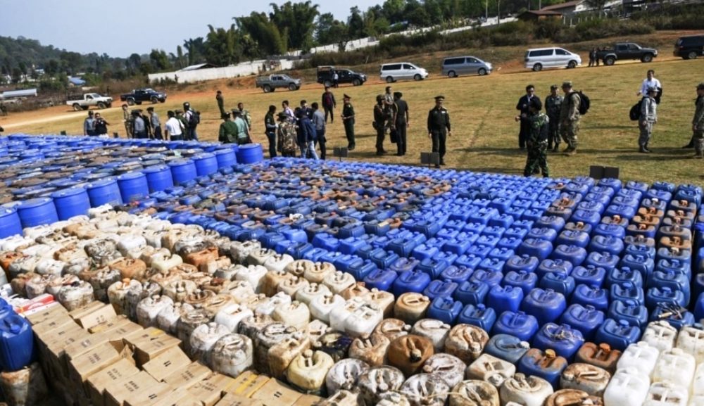 Methamphetamine, Thailand, Golden Triangle,