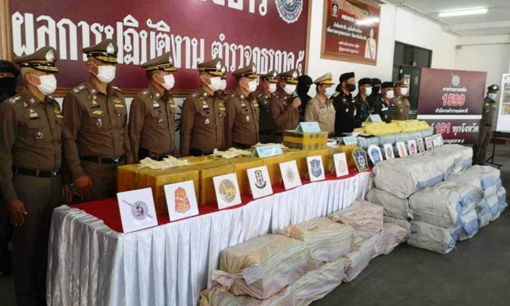 Police Conduct Two Major Drug Seizures in Northern Thailand