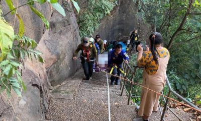 Tourist Dead After Falling off Rock Cliff at Scenic Viewpoint in Nong Khai