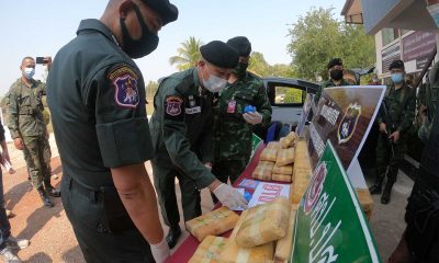 550 Kilograms of Crystal Meth Seized on the Bank of the Mekong