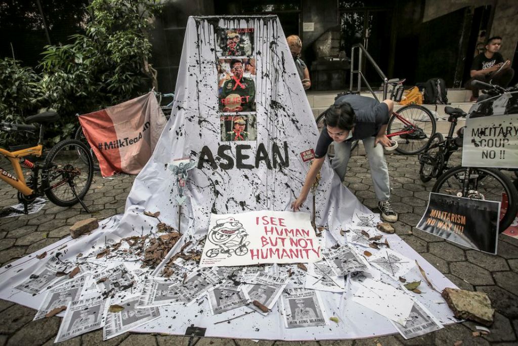 Junta, Asean,Myanmar, summit