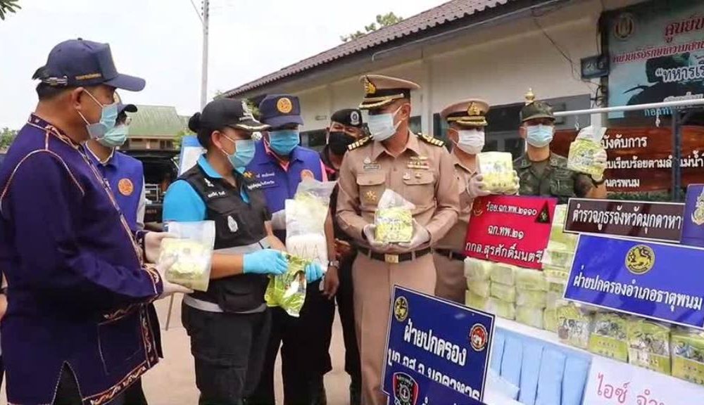 Mekong Navy Patrol Seized 365 Kilogram of Crystal Meth