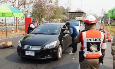 Police Checkpoints in Thailand Back Nationwide Under New Directives