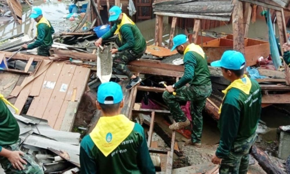 Summer Storms Damage 2900 Homes in Northern Thailand