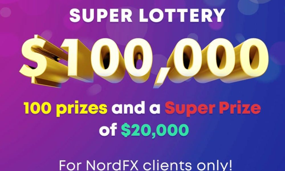 Super Lottery NordFX Gives Away 100,000 USD to Traders