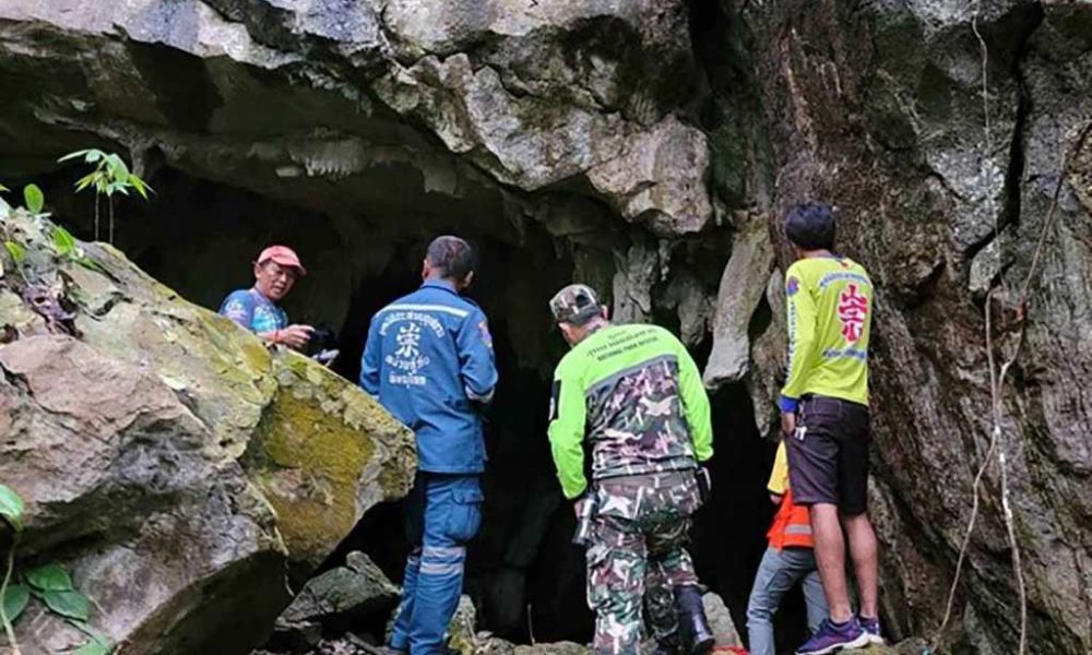 Rescue Workers Struggle to Help Buddhist Monk Trapped Inside Flooded Cave