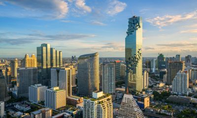 Vaccinated Tourists Arriving in Hotels in Silom of Bangkok City