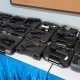 Crime Suppression Police Seize Large Cache Hand Guns and Ammunition