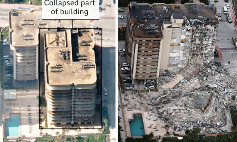Miami Building Collapse Leaves One Dead and Dozens Missing