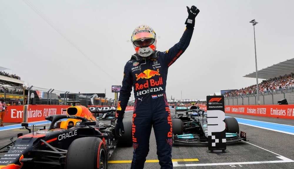 Red Bulls Verstappen Beats Hamilton at French F1 Grand Prix