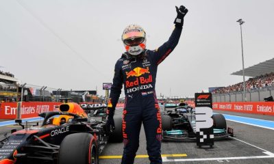 Red Bulls Verstappen Beats Hamilton at French F1 Grand Prix