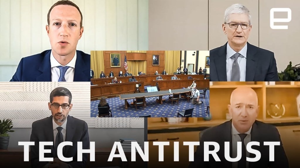 antitrust, US Lawmakers Introduce Legislation to Breakup the Big Tech Companies