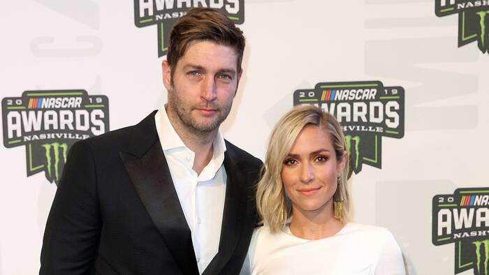 Jay Cutler (L) and Kristin Cavallari (R) split in April 2020.  ( Jared C. Tilton/Getty Images)