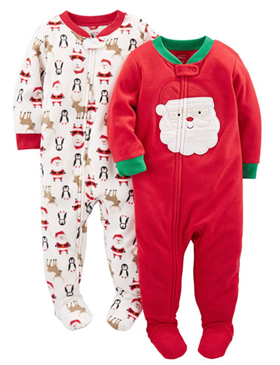 Footed Christmas Jammies
