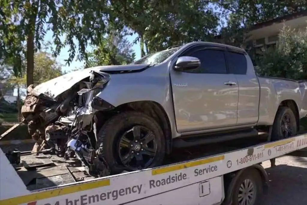 Drug Runner Crashes Pickup into House During Police Chase