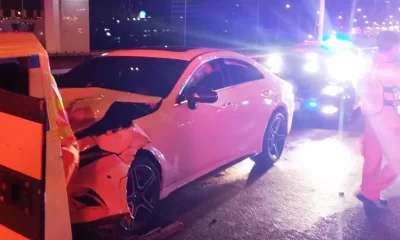 Drunk Mercedes Driver Kills 3 People in High Speed Crash