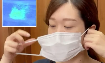 Scientists in Japan Develop Glowing Covid-19 Detection Masks