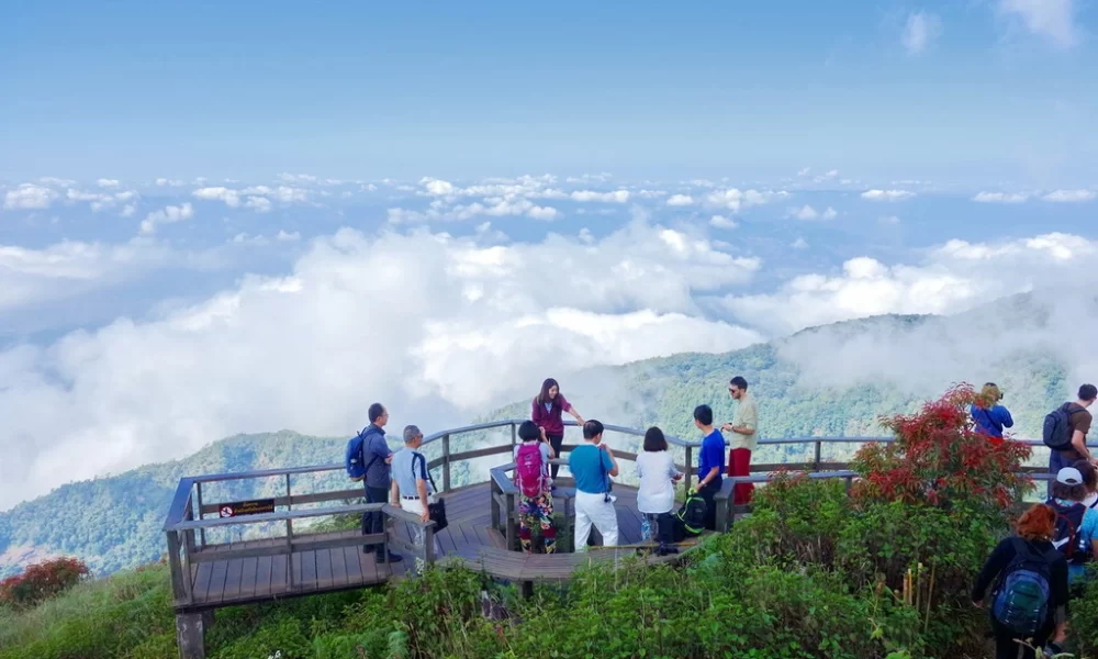 Thailand’s tallest mountain, Doi Inthanon, Chiang Mai