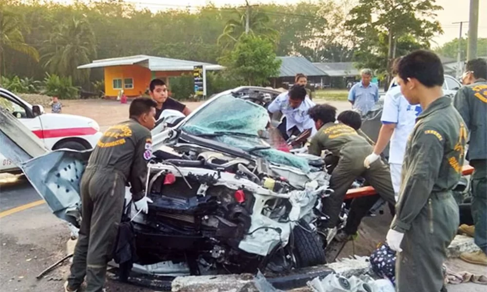 Thailand Records 263 Road Accident Deaths in 5 Days of New Year Holiday