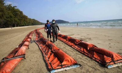 Thailand Scrambles to Stop Oil Spill from Destroying Beaches