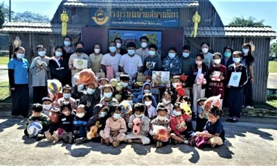 Museflower Retreat & Spa donate Funds and Gifts to Samanmit School