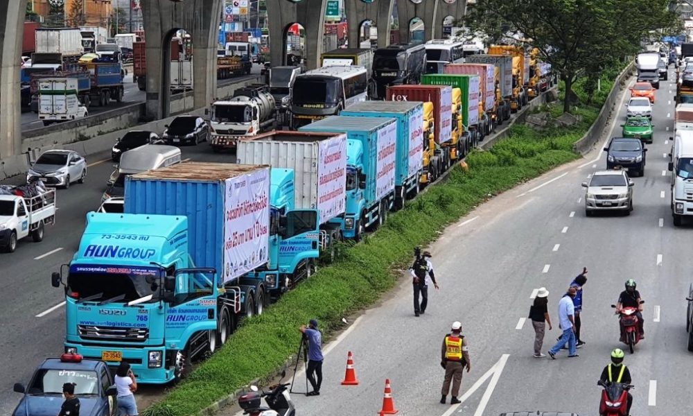 Truckers in Thailand Unite to Demand Lower Diesel Prices