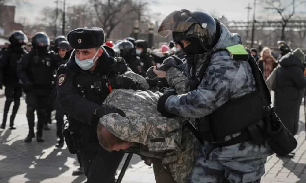 Russia: More Than 4,300 Detained Over Anti-War Protests