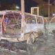 6 Escape Unharmed after Toyota Minivan Goes Up in Flames