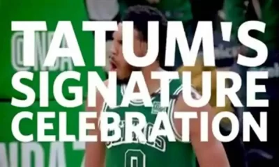 Jayson Tatum's Signature Celebration