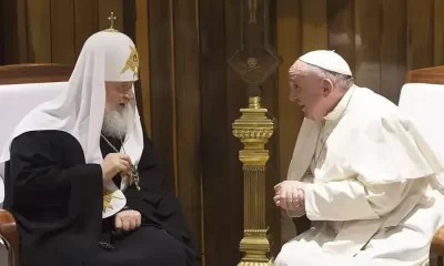 Russia's Patriarch Kirill Discusses Ukraine Conflict With Pope Francis