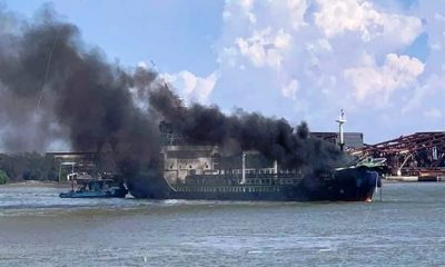 oil Tanker Carrying 3 Million Liters of Crude Oil Explodes