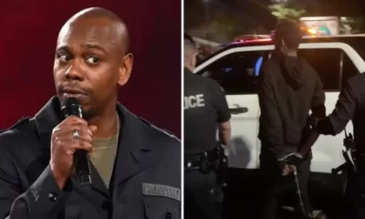 Dave Chappelle's attacker was arrested by LAPD late Tuesday. Everett Collection; Mega Agency